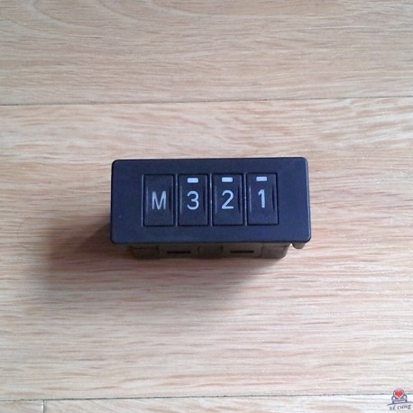 Nút nhớ ghế (có số 1-2-3-M) Mondeo 2003-2007, MK3, Ford